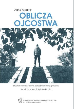 Okładka monografii ze zdjęciem stojącym tyłem mężczyzny