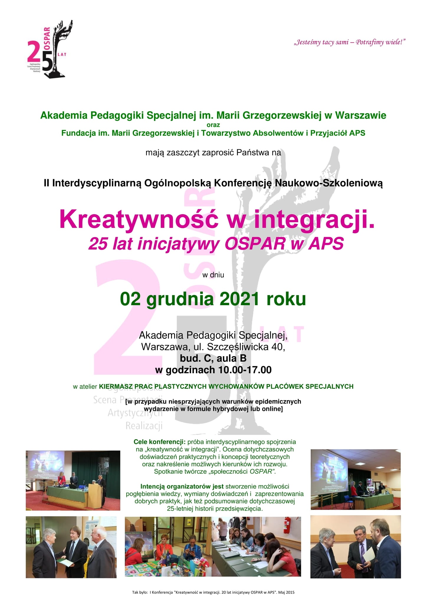 Plakat Konferencji