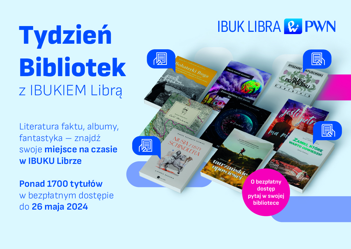 Tydzień Bibliotek z IBUKiem Librą